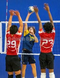 Photos: Lourdes-Orangeville Senior Boys’ Volleyball