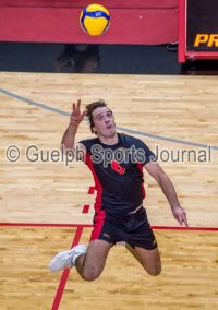 Gryphon volleyball men sweep by Toronto Varsity Blues